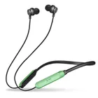 Zimo Wireless Bluetooth in-Ear Neckband with Mic (Green & Black)