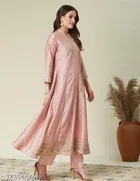 Anarkali Sequence Work Dupatta Set for Women 