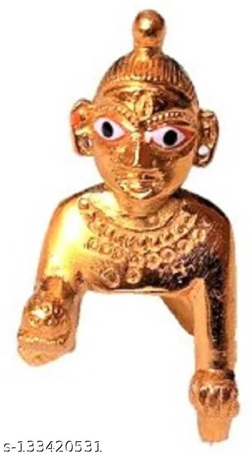 Laddu Gopal Idol (Metal, Multicolor)