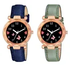 Designer Leather Analog Watch for Women & Girls 