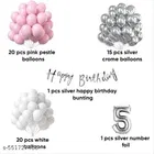 57 Pcs 5th Birthday Decoration kit, Multicolour, Set of 1