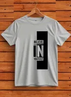 Round Neck Printed T-Shirt for Men 