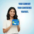 यूफर्स्ट स्ट्रैट ड्राई मैक्स सेनेटरी पैड्स लार्ज 