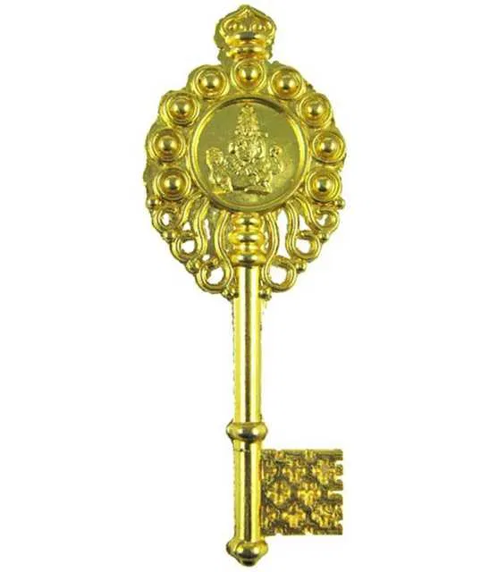 BHARDWAJ RETAILS Metal Kuber Kunji Key (Assorted) (Pack of 1) (BR18)