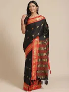 New Fancy Cotton Festive Sarees 