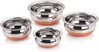 LEROYAL  Stainless Steel Copper Bottom Handi Pot Set 