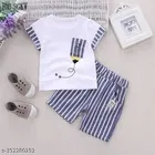 Cotton Printed Clothing Set for Boys 