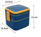 2 Layer Plastic Lunch Box 