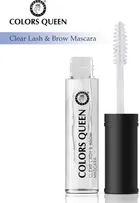 COLORS QUEEN Clear Lash & Brow Long Lasting Transparent Mascara 
