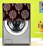 Knit Printed Front Load Washing Machine Cover (Multicolor)