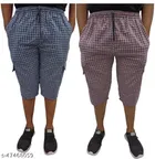 Cotton Three Fourths for Mens 