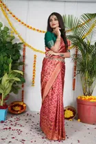 Banarasi Embellished Saree for Women 