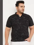 Printed Polo T-shirt for Men 