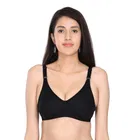 Cotton Blend Solid Non Padded Bras for Women 