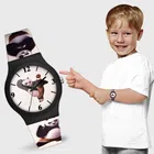 LORETTA Silicone Straps Analog Watch for Kids (Black)