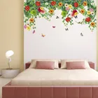 AVV Hanging Realistic Daisy Flowers Wall Stickers 55x105cm