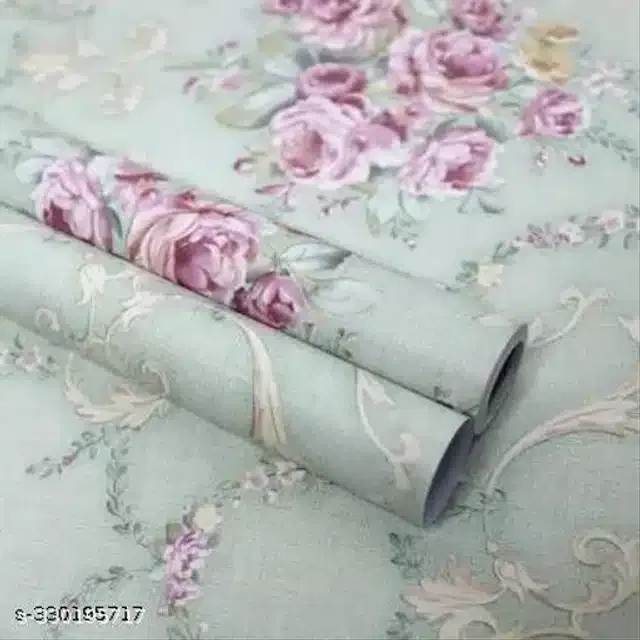 Vinyl Wallpaper for Home (Multicolor, 45x250 cm)