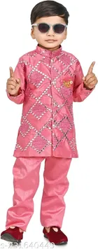 Art Silk Kurta with Pant for Boys 