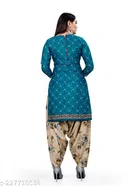 Cotton Printed Salwar Suit for Women 