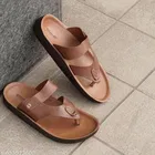 Aerowalk Leather Sliders for Men 