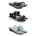 Flats with Heels & Sandals for Women 