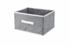 Craft Bazar Multipurpose Foldable Fabric Storage Box with Front Handle for Clothes, Wardrobe Books and Home Organization Pack of 1