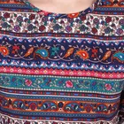 Round Neck Floral Print Top for Women 