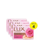 Lux Radiant Glow Rose Soap 4X39 g (Pack Of 4)