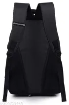 Nylon Backpack for Men & Women, Black