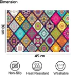 PVC Printed Dining Table Placemats 