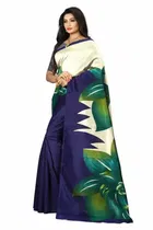 शारदा क्रिएशन मैसूर सिल्क प्रिंटेड साड़ी 