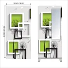 Vinyl Wallpaper Sticker for Wardrobe Door 