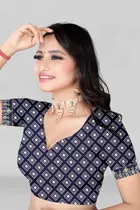 Georgette Printed Saree for Women 