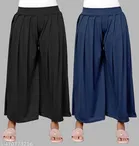 Palazzos for Women, Pack of 2 