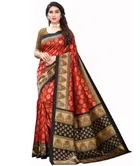 Art Silk Printed Saree for Women 