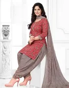 Punjabi Floral Suit for Women 