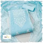 Chanderi Cotton Embroidered Punjabi/All Over Suits for Women 