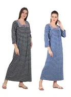 Woolen Hosiery Nighty for Women 