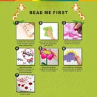 AVV Hanging Realistic Daisy Flowers Wall Stickers 55x105cm