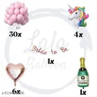 42 Pcs Balloons Decoration Kit, Multicolour, Set of 1