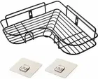 Pallavi Trading Multipurpose Kitchen Bathroom Corner Shelf Wall Mount Storage