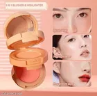 3 in 1 Blush Compact, Multicolor, Pack of 1
