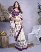 Art Silk Printed Saree for Women 