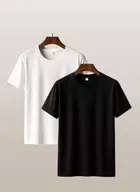 Half Sleeves Solid T-Shirt for Men 