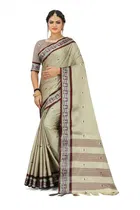 Cotton Embellished Saree for Women 