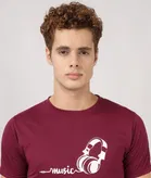 Round Neck Printed T-Shirt for Men 
