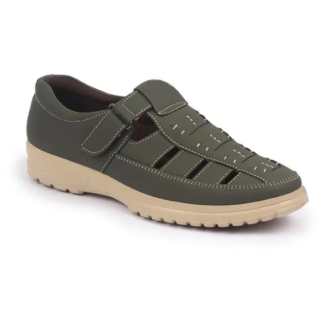 Sandals for Men (Green, 9)