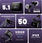 TECHFIRE Bullets Bassbuds TWS Earbuds 