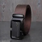 Polyester Belt for Men (Multicolor, 28)