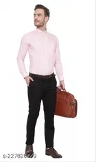 Cotton Solid Full Sleeves Shirt for Men 